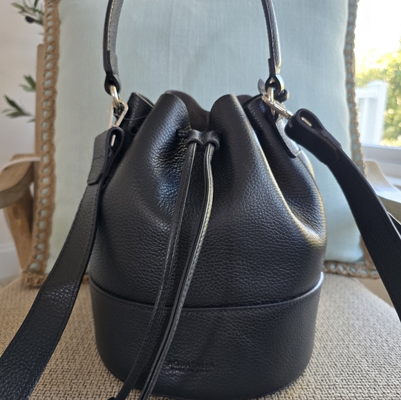 NWT Aquatalia Bucket leather bag - Picture 6 of 13
